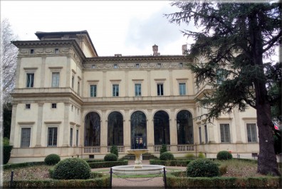 facciata di Villa Farnesina